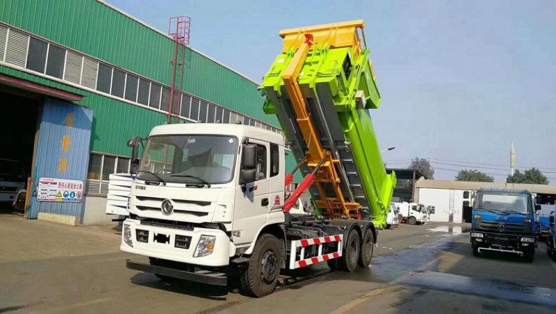 20吨东风天锦勾臂式垃圾车配置