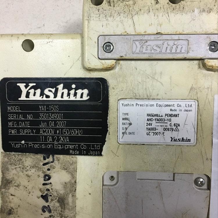 yushin有信机械手yai-150s示教器维修ahc-ya003-10