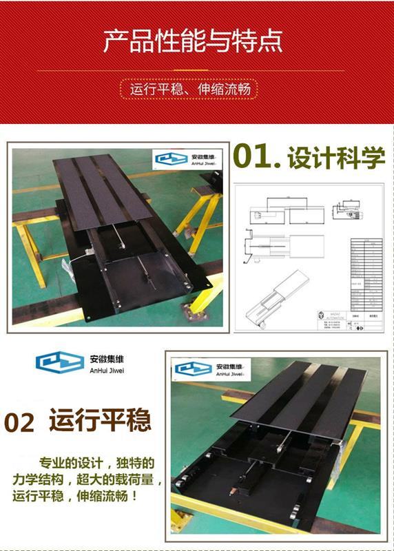 箱体式堆垛机伸缩货叉