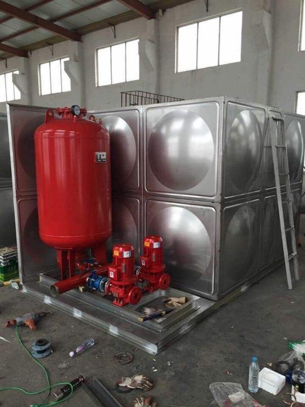 北京200立方米箱泵一体化水箱北京200立方米地埋消防泵站厂家